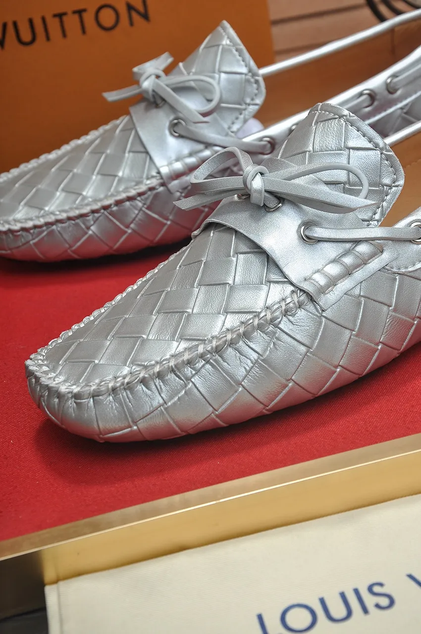 Men's Men's Shoes💰420💶【GUCCI】 (High-end Niuli) New 🍀Gucci*——Gucci Doudou Shoes! Made of imported original cowhide, the inner top layer is comfortable cowhide lining! Original wear-resistant rubber outsole! High quality products! Code number 38-44!